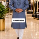 অর্জিনাল সফ্ট কটন কাপড় পাঞ্জাবি (Code-MG-753)